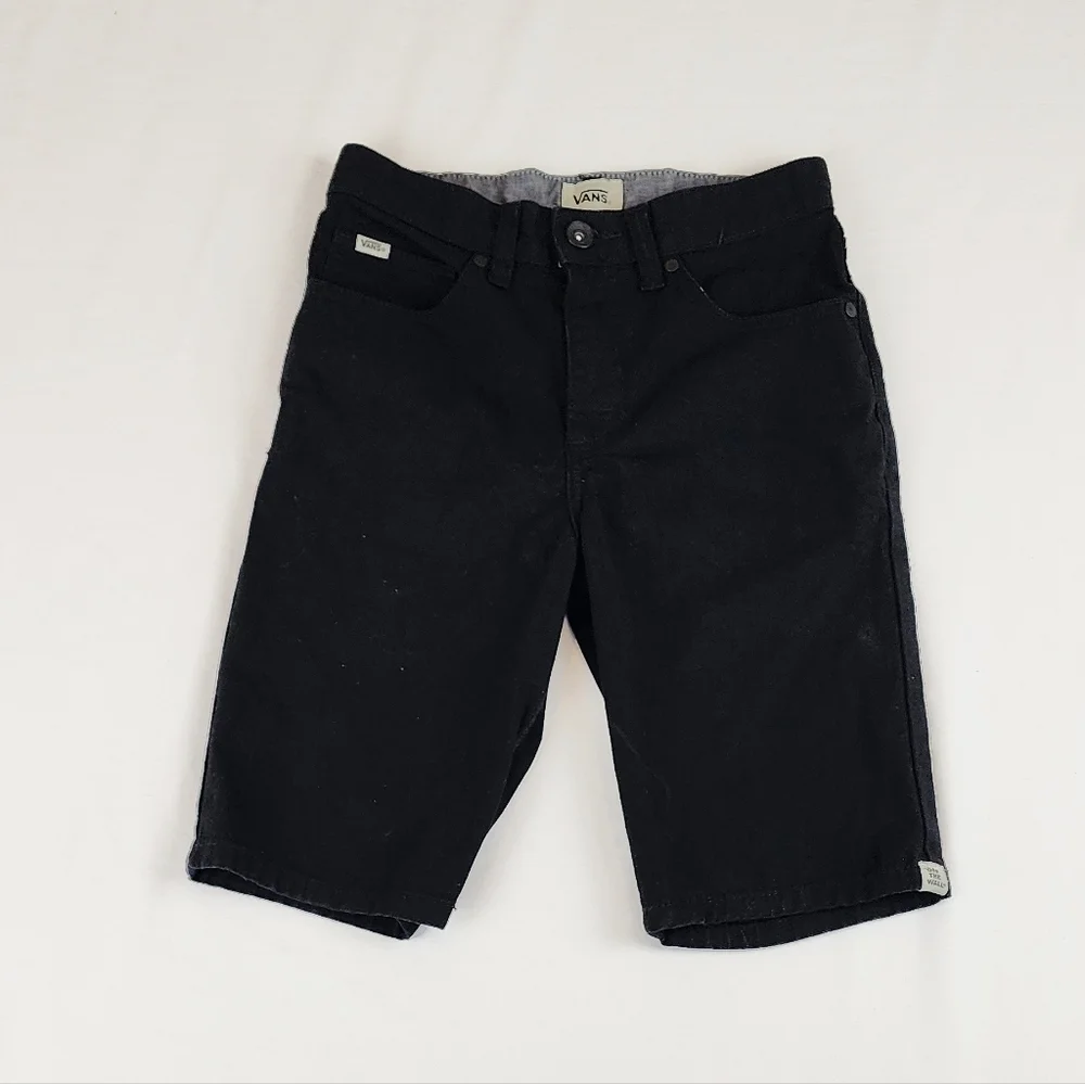 Vans Off The Wall Black Boy  Shorts